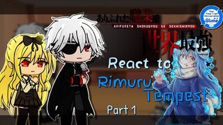 Arifureta react to Rimuru Tempest「1/3」