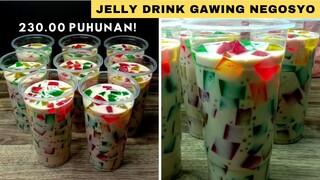 CATHEDRAL WINDOW JELLY DRINK PANG NEGOSYO