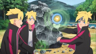 Boruto Episode 170 - Terciptanya Rasengan baru Boruto dengan kombinasi Elemen Fuuton dan Raiton