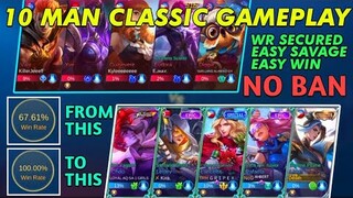 Classic 10Man Winrate Boosting | Easy Savage • No Ban Safe Way