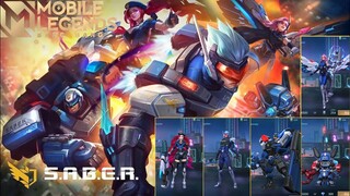 MLBB|S.A.B.E.R Team in MobileLegends BangBang|SABER LEGEND