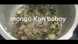 mongo Kon baboy