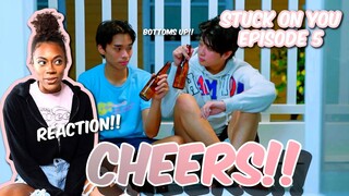 SPILLING THEIR SOULS   | #STUCKONYOU | EPISODE 5: LIQUID COURAGE | REACTION