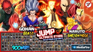 NEW UPDATE‼️Jump Force Mugen Android 2023!! Tceam 2.6 [900MB] Best All Characters