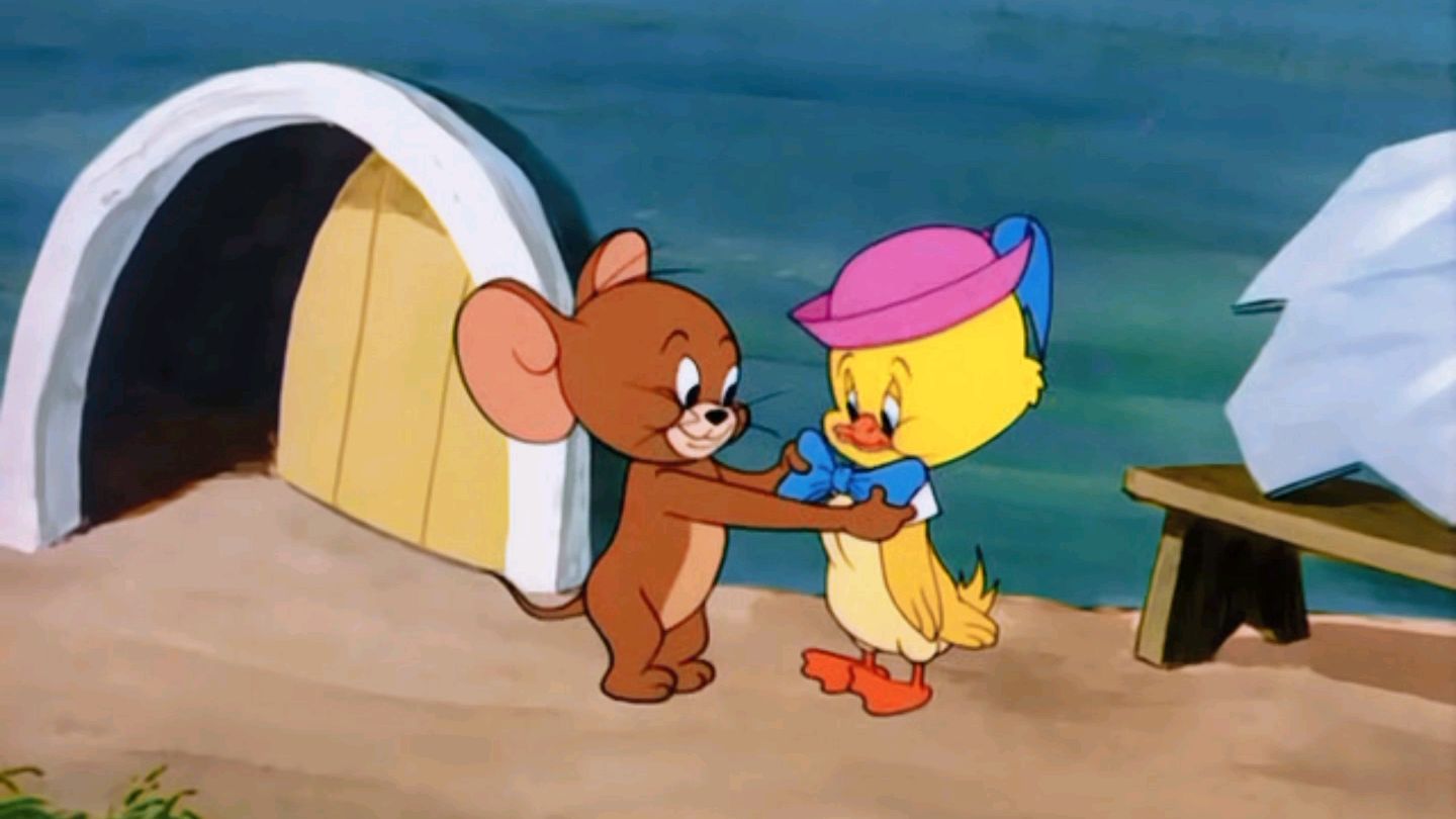 Tom and Jerry 🐱 🐭 ♥️ Downhearted Duckling 🐥 ♥️ - Bilibili