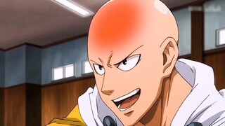 Penuh amarah, tiga pukulan Pak Saitama, dia satu-satunya yang menutup telepon, sungguh tidak adil. One Punch Man