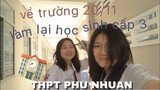 vlog về trường cấp ba 20/11 làm lại "học sinh" lần cuối cuối