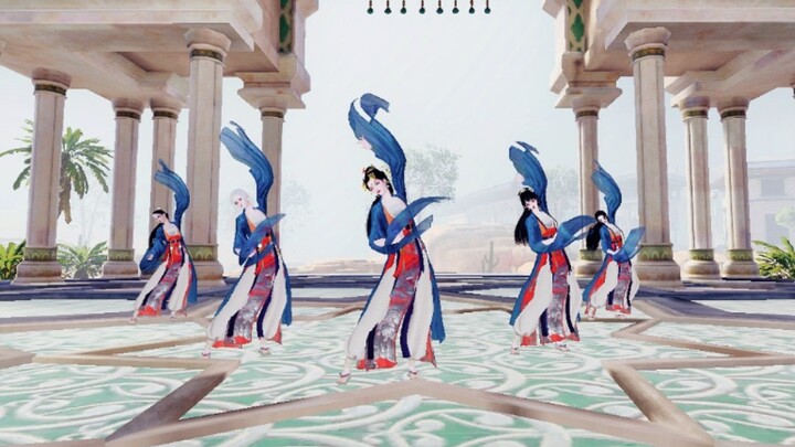 [Dancing Rivers and Lakes] Beautiful as a painting! Mobile games can also dance Chaoxian classical d