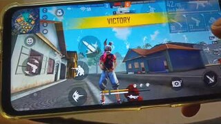 Realme narzo 20 pro free fire gameplay test 4 finger claw handcam m1887 onetap headshot 90HZ display