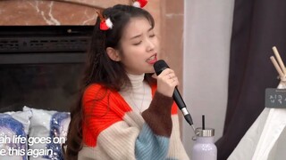 [Kpop] IU menyanyikan BTS - Life Goes On