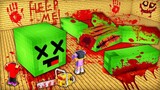 How Mikey the Giant got a FATAL WOUND in Minecraft (Maizen Mazien Mizen)