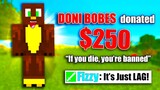 Yeah So Doni Bobes had Trolled my Minecraft Livestream ONCE AGAIN!