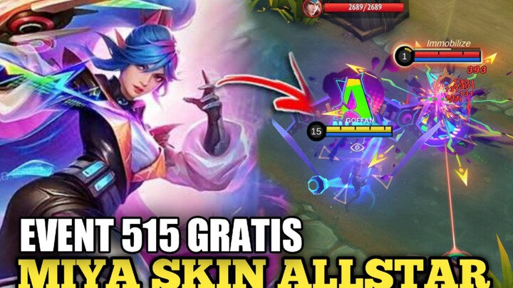 EVENT SETAHUN SEKALI | GRATIS SKIN MIYA ALL-STAR