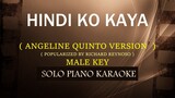 HINDI KO KAYA ( MALE KEY ) ( ANGELINE QUINTO )  (COVER_CY)