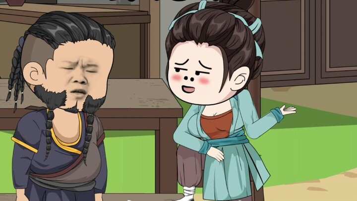มอบของขวัญพบปะให้ลู่
