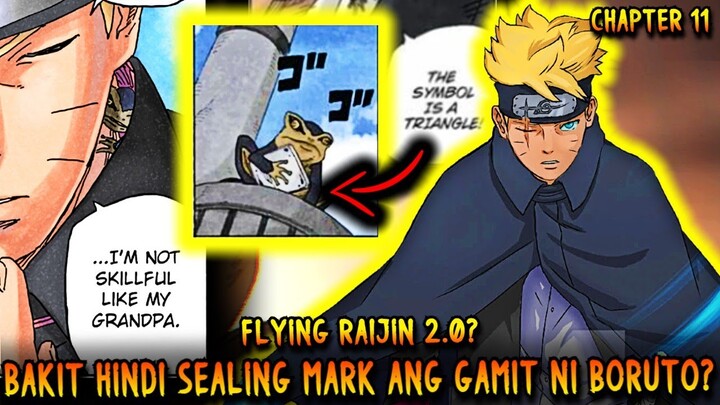 SIKRETO NG FLYING RAIJIN NI BORUTO INILABAS NA!🥵- Minato VS Boruto? -  Two Blue VortexChapter 11