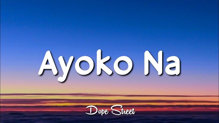 Prodigy - Ayoko Na (Prod. Pdubcookin) (Lyrics)
