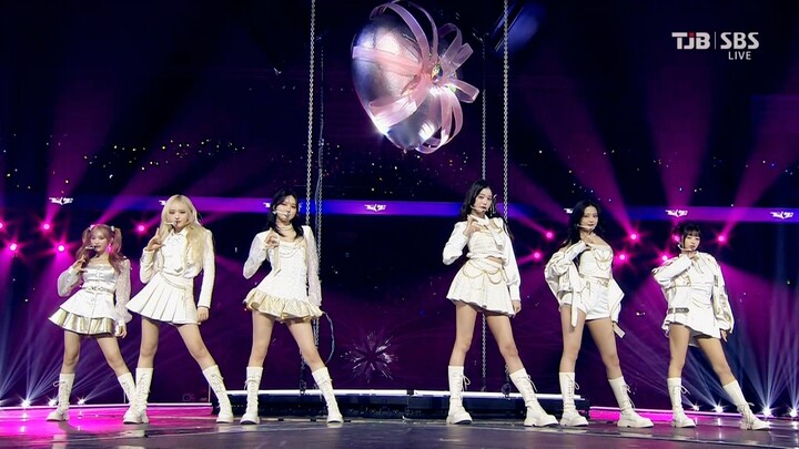 IVE 241225 «7 เพลงไตเติ้ล + เผยเพลงใหม่» เวทีงานเทศกาลเพลง + คลิปถ่ายสด