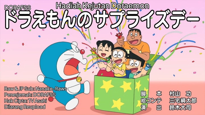 Doraemon Eps 931 AB Sub indo & Eng: Nessie daatang & Hadiah Kejutan Doraemon