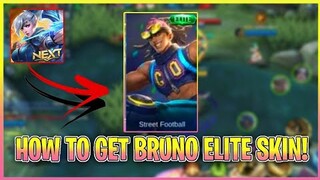 HOW TO GET FREE BRUNO ELITE SKIN FAST - MOBILE LEGENDS BANG BANG