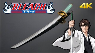 [4K] ใช้เหล็กกล้าคาร์บอนสูง 1,095 เพื่อทำ "บลีชเทพมรณะ" กระจก Zanpakuto ของ Aizen Soyousuke Hana Sui