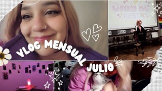 Vlog Julio - Muestra de fotos, evento BL y más ♥
