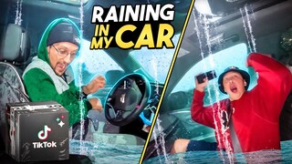 Raining inside my Car & We are Sorry Tik Tok (FV Family Vlog)