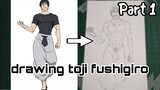 Drawing Toji Fushiguro Jujutsu Kaisen S2 PART 1 | By Kyy'art