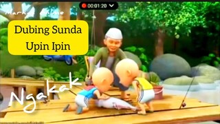 Upin Ipin dapet ikan besar