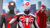 TEAM SPIDER-MAN vs BAD GUY MYSTERIOUS MAN 1.0 ( PARKOUR POV MOVIE ) |B2F| Recuse Spider Man