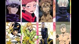 Check out the characters with the same voice actors in Jujutsu Kaisen and JOJO
