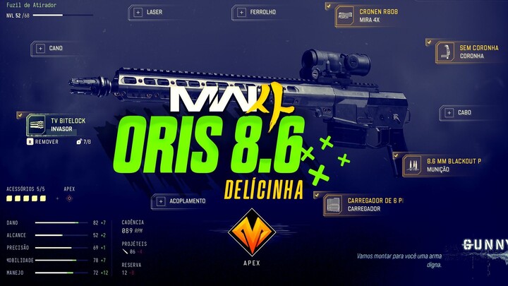 MW4 SNIPER ORIS 8.6 DELICINHA