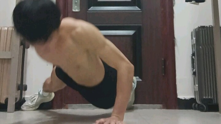 One like equals one one-handed push-up—with no cap. I’ll deliver on my promise—no way anyone’s actua