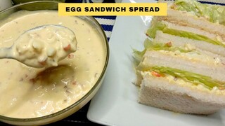 EASY EGG SANDWICH SPREAD RECIPE