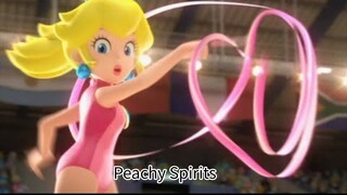 Peachy Spirits Mario and Sonic 2012 London Olympic Games Rhythmic Ribbon Peach