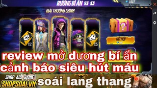 Free fire| review sự kiện mở rương bí ẩn săn trùm dân chơi cảnh báo siêu hút máu