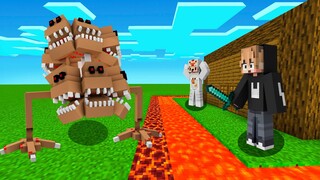 MONSTER POU VS PERTAHANAN RUMAH PALING AMAN DI MINECRAFT!!