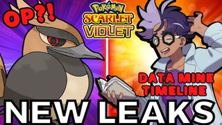 NEW LEAKS! REGIONAL BIRD, DATA MINE TIMELINE and DRAMA for Pokemon Scarlet and Violet