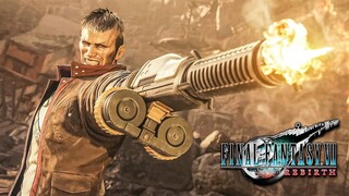 Final Fantasy 7 Rebirth - Barrett vs Dyne Boss Fight (PS5)