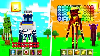 ถ้า! ผมแปลงร่างเป็น Enderman ทุกไบโอมใน Minecraft