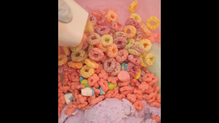 ฮงแด Cotton Candy ไอศกรีม เบอร์ริโต้ ผลไม้