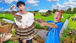 พลิกทุ่งนาตามหางูน้ำ!! ต้อนรับสมาชิกใหม่เข้าสวนสัตว์ HI-END ZOO!