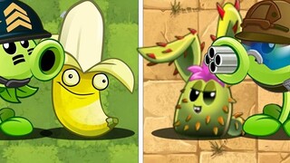 PvZ2 - Cocokkan secara acak tim tumbuhan level tertinggi melawan 150 zombie all-star - Tim mana yang