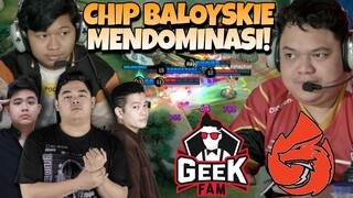 KETIKA GEEKFAM SUDAH MENGGUNAKAN CHIP BERHATI2 LAH UNTUK AURA !! GEEK VS AURA GAME 1 - MPL SEASON 13