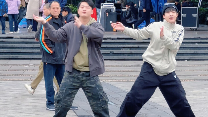 This dance is so wild and fun—I just had to join in!