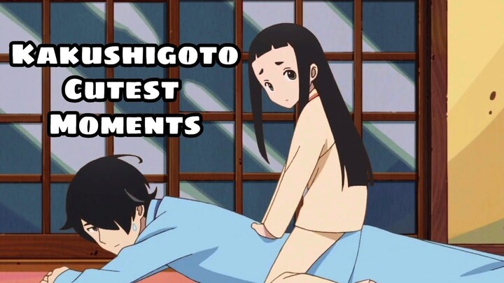 Kakushigoto Cutest Moments English Sub - All Sweet Compilation Father Daughter Moments sad Moments
