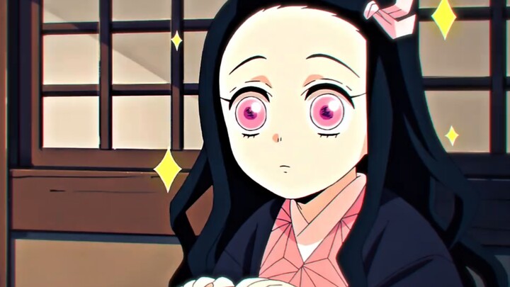 祢豆子往那一坐就是个萌物