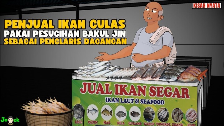 AZAB PENJUAL IKAN CULAS PAKAI PESUGIHAN BAKUL JIN SEBAGAI PENGLARIS  SINETRO