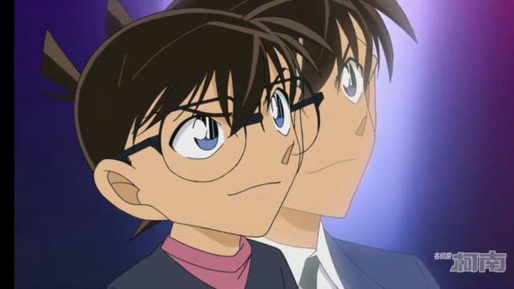 Kudo Yusaku: “Now comes the crucial moment, Shinichi.” Edogawa Conan: “I’ve been waiting for this!”
