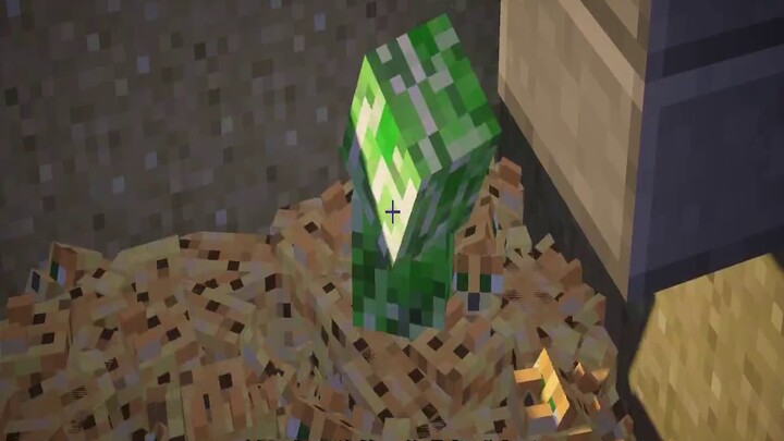 What kind of magical experience would it be like to have a thousand ocelots surrounding one creeper?